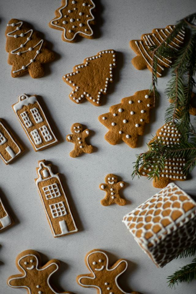 Galletas navideñas decoradas
